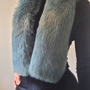 Faux Fur Collar Scarf